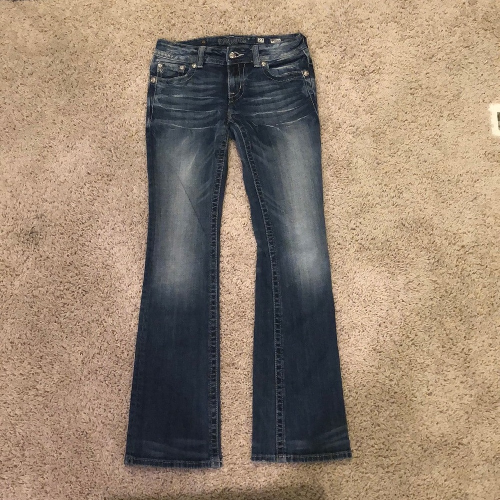 $25 Miss Me Jeans:) Size 27! Bundle for deals!